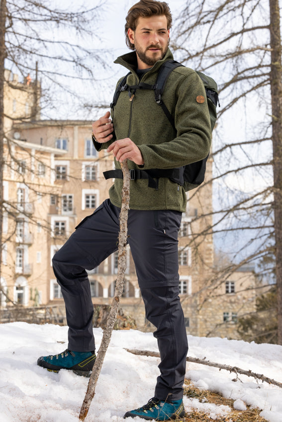 Pete Fleece Jacke Herren
