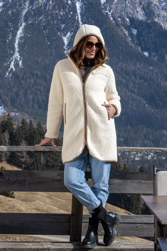 Fiona Damen Sherpa Mantel