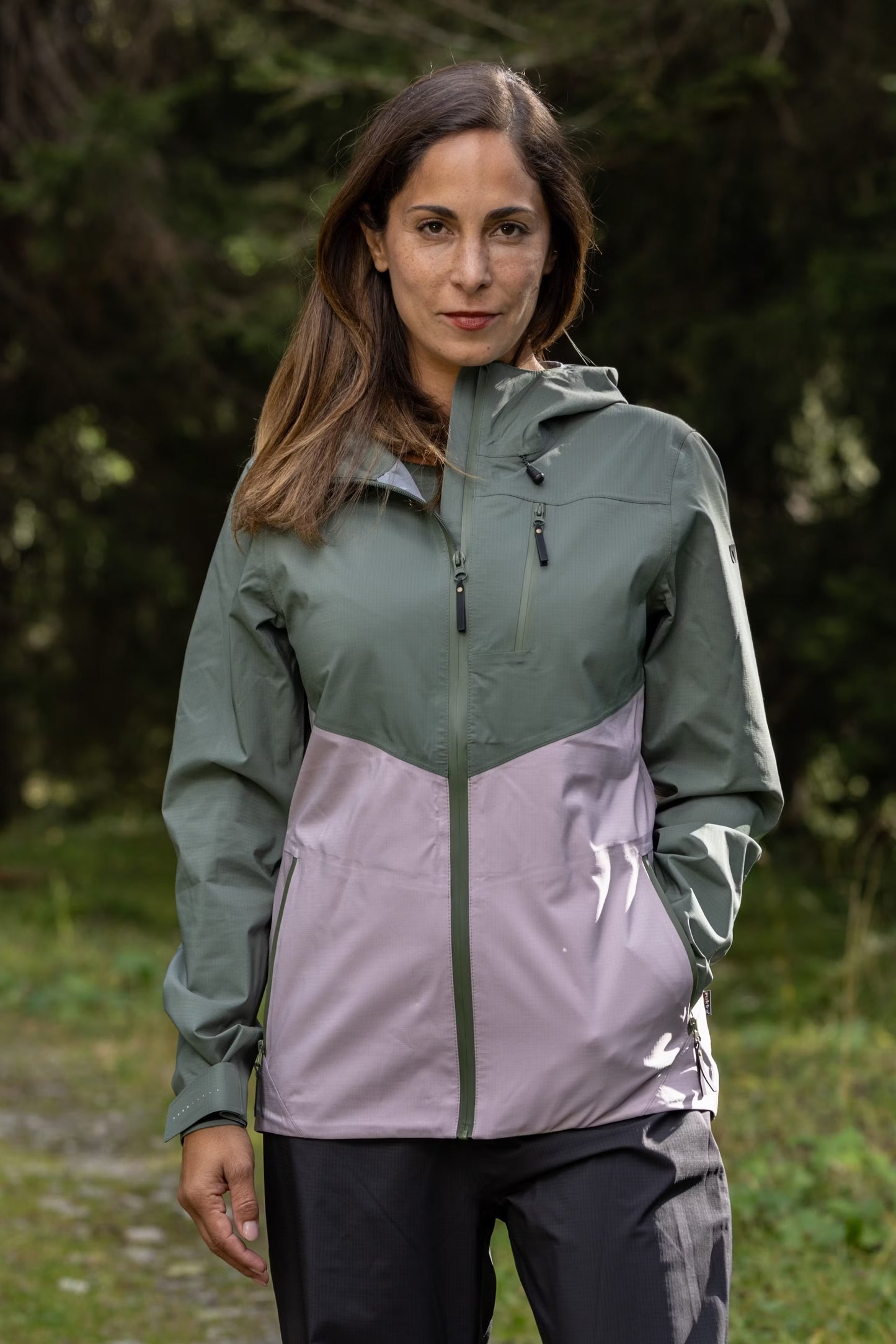 Thea 3 Layer Regenjacke Damen