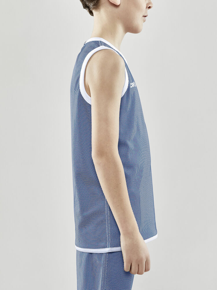Progress Reversible Basket Singlet Jr Kinder