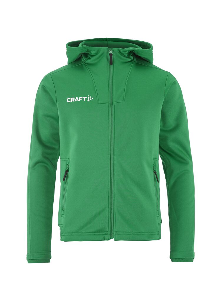 Evolve 2.0 Brushed Hood Jacket Jr Kinder