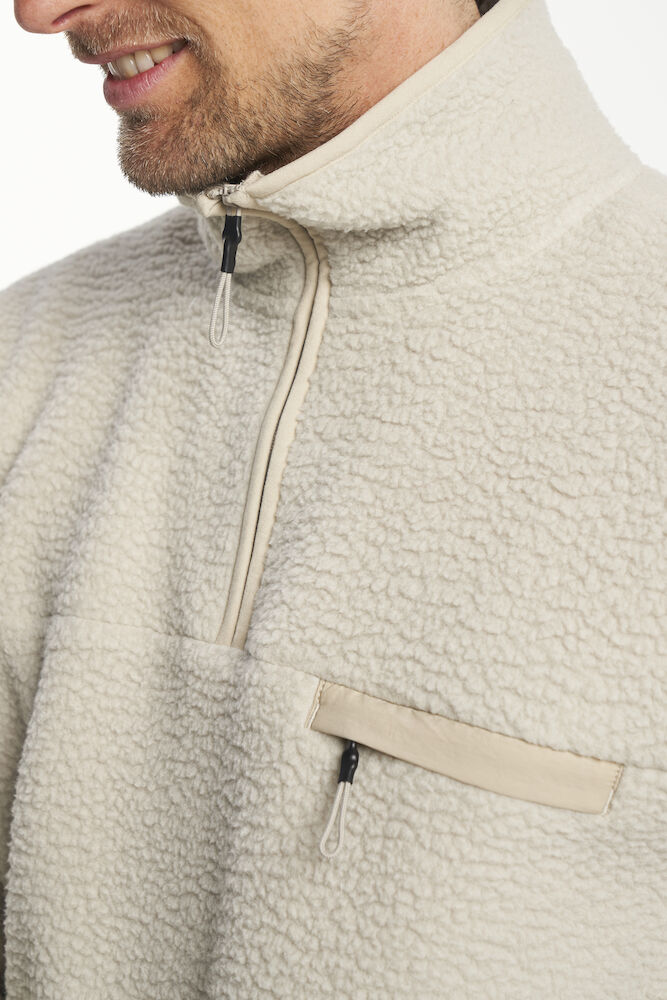 Yoke Fleece Half Zip Man