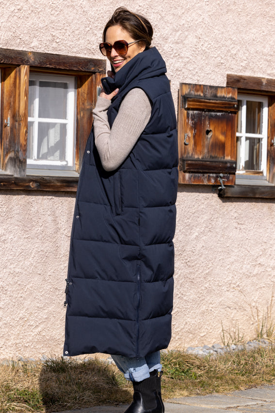 Agnes Damen Thermo Gilet lang
