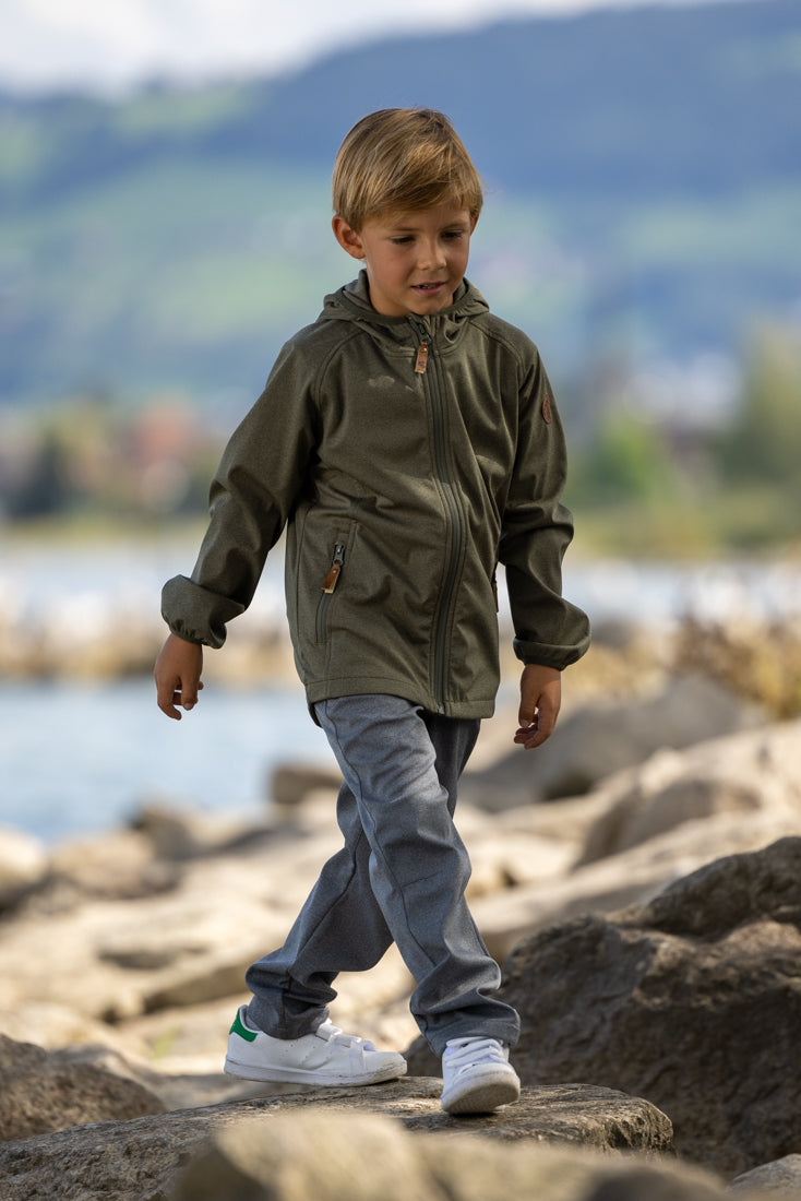 Aino Kinder Soft Shell Jacke