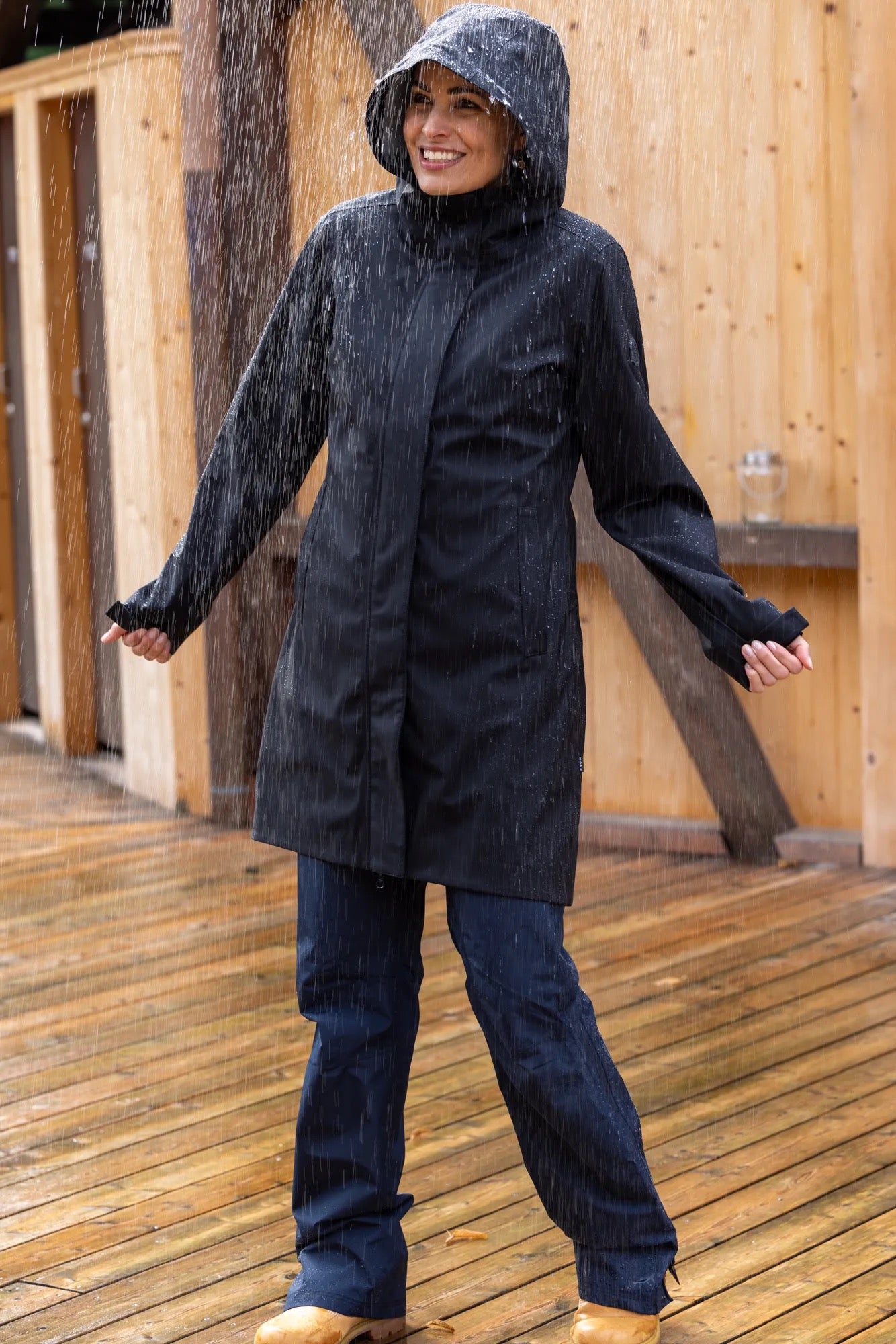 Della Damen Regenhose