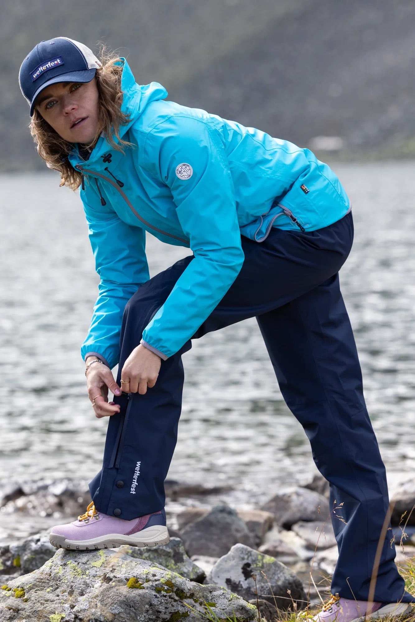 Della Damen Regenhose