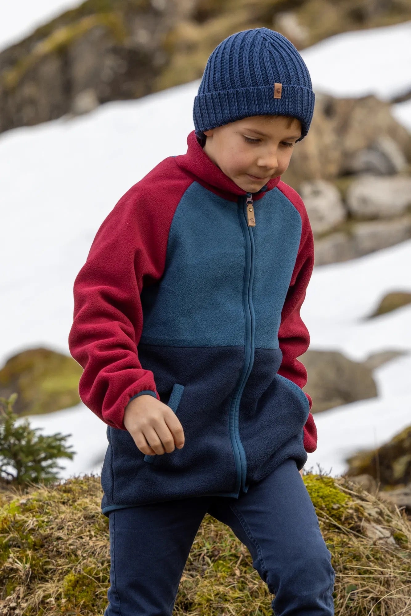 Mian Kinder Fleece Jacke