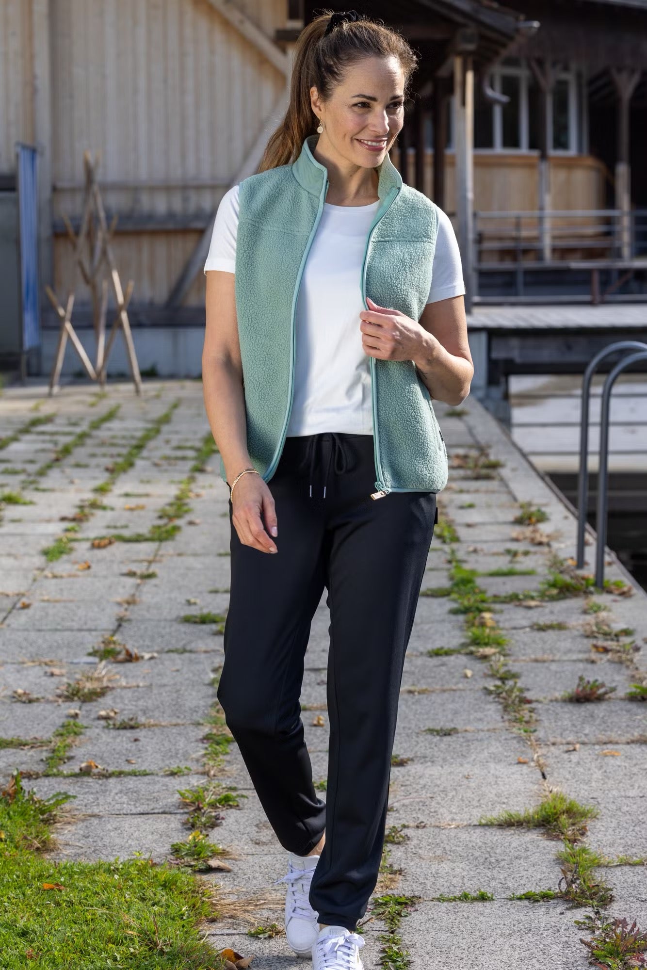 Flora Damen Fleece Gilet