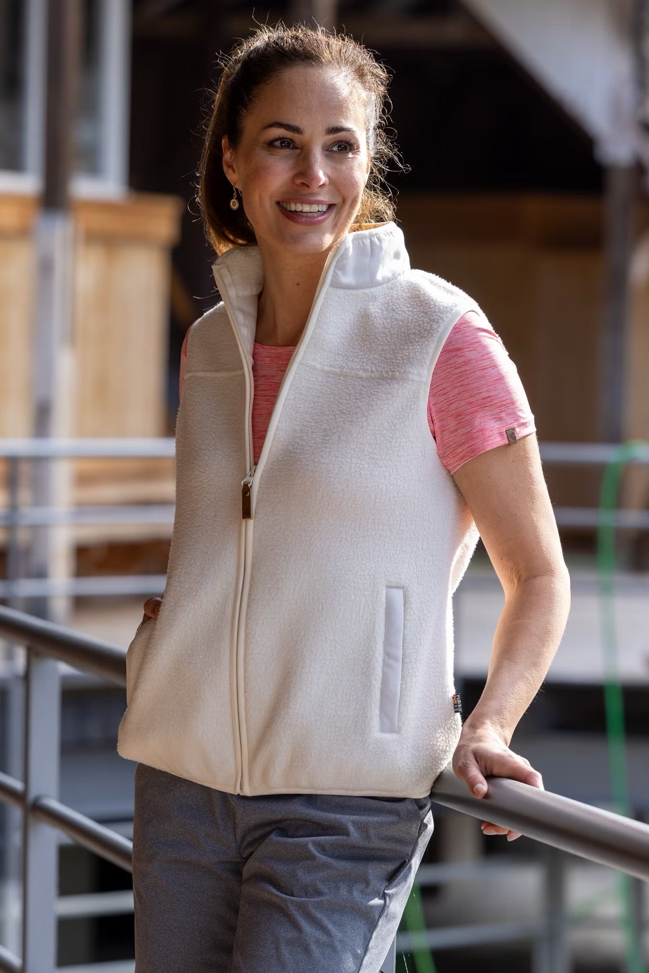 Flora Damen Fleece Gilet