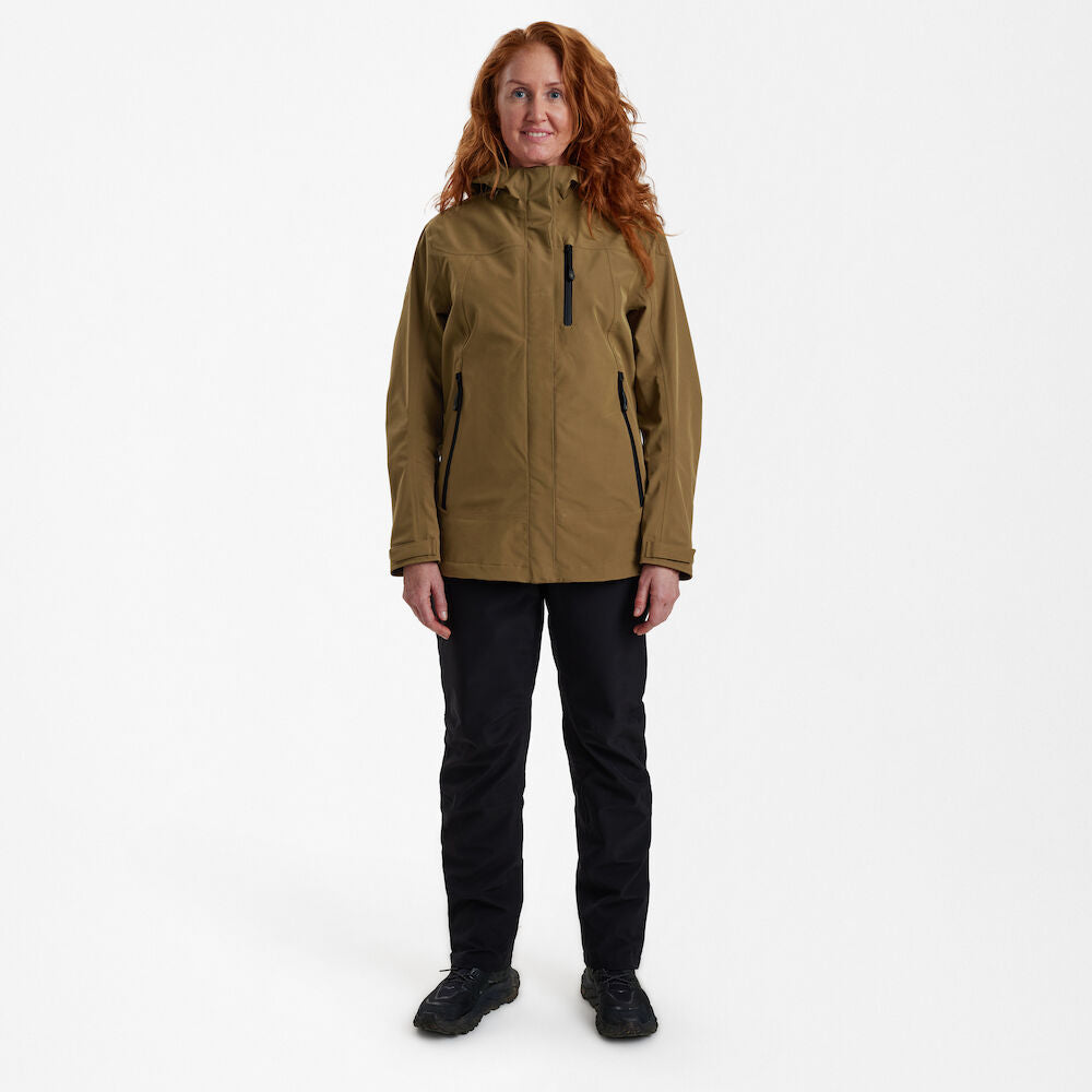 Lady Sarek Damen Shell Jacke mit Kapuze