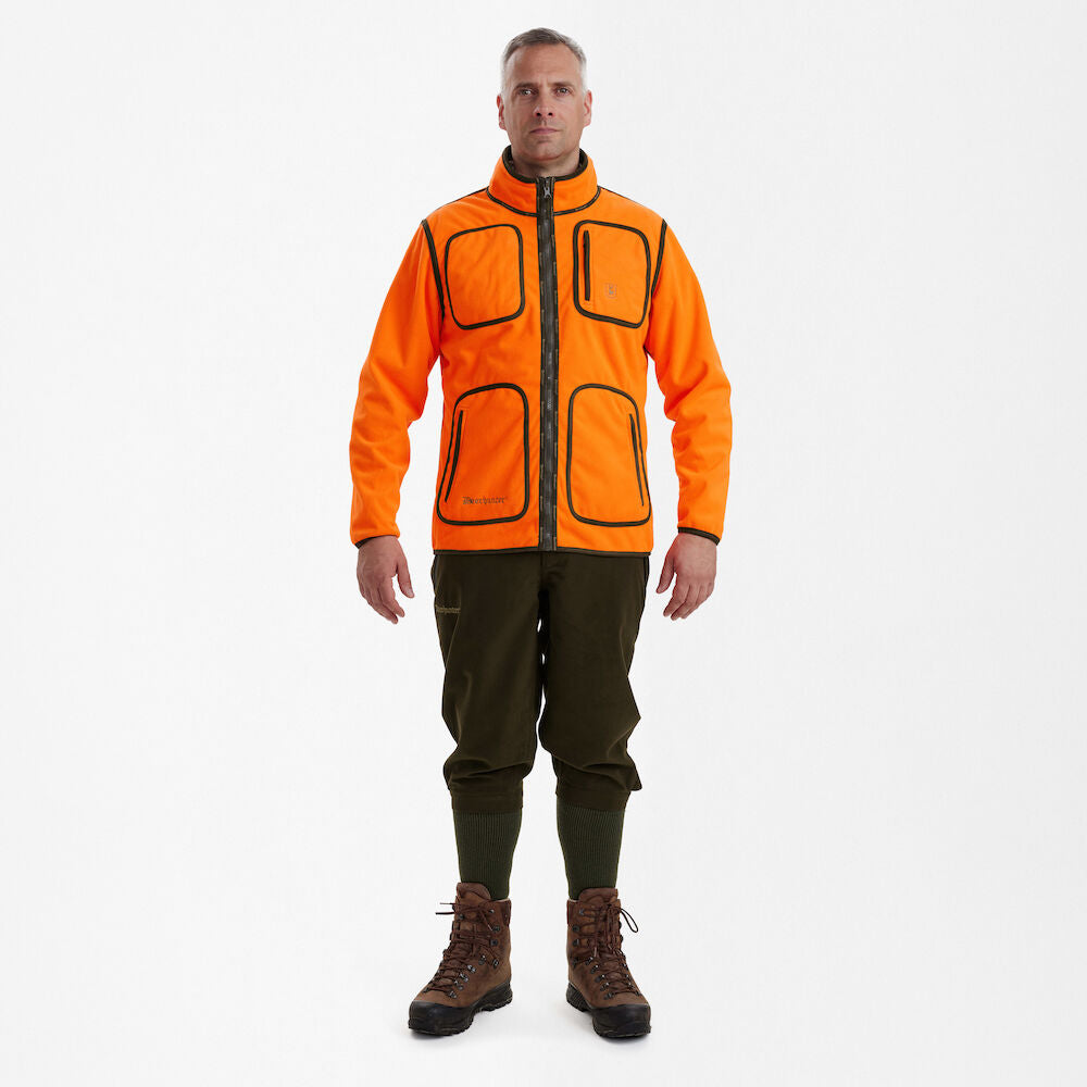 Gamekeeper Bonded Herren Fleecejacke - Wendbar