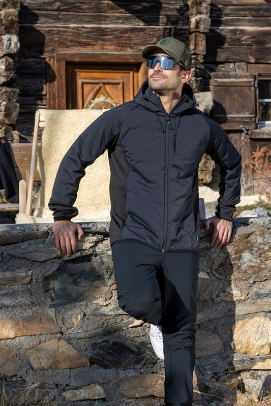 Elwin Herren Hybrid Jacke