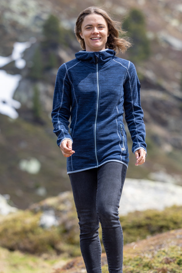 Helga Damen Fleece Hoody