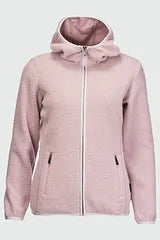 Bee Damen Sherpa Fleece Jacke