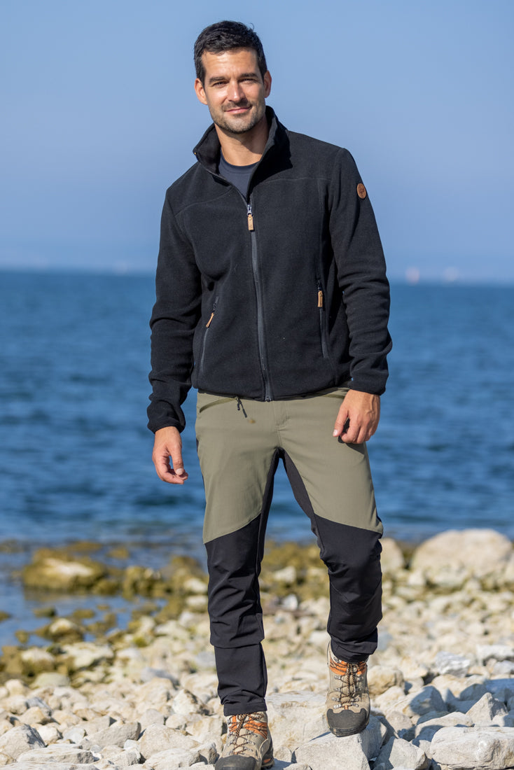Marcello Herren Fleece Jacke