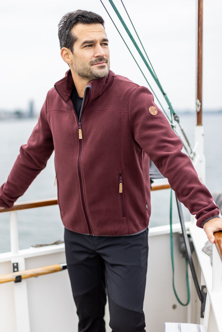 Marcello Herren Fleece Jacke