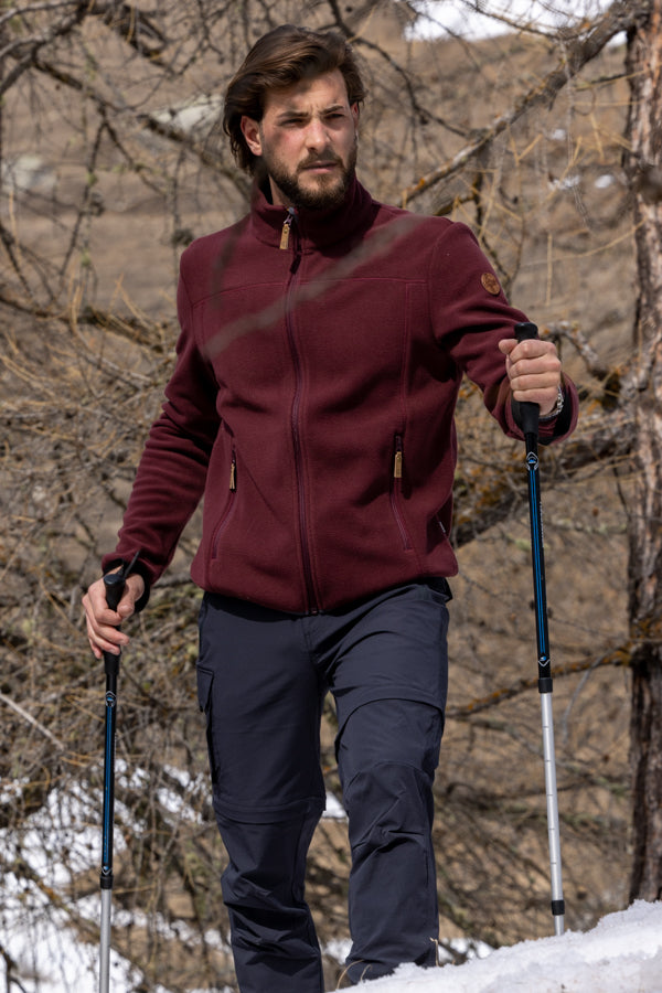 Marcello Herren Fleece Jacke
