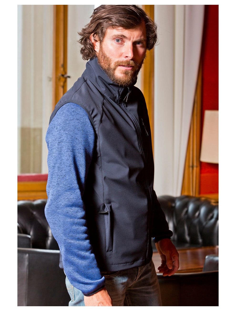 Guido Herren Soft Shell Gilet