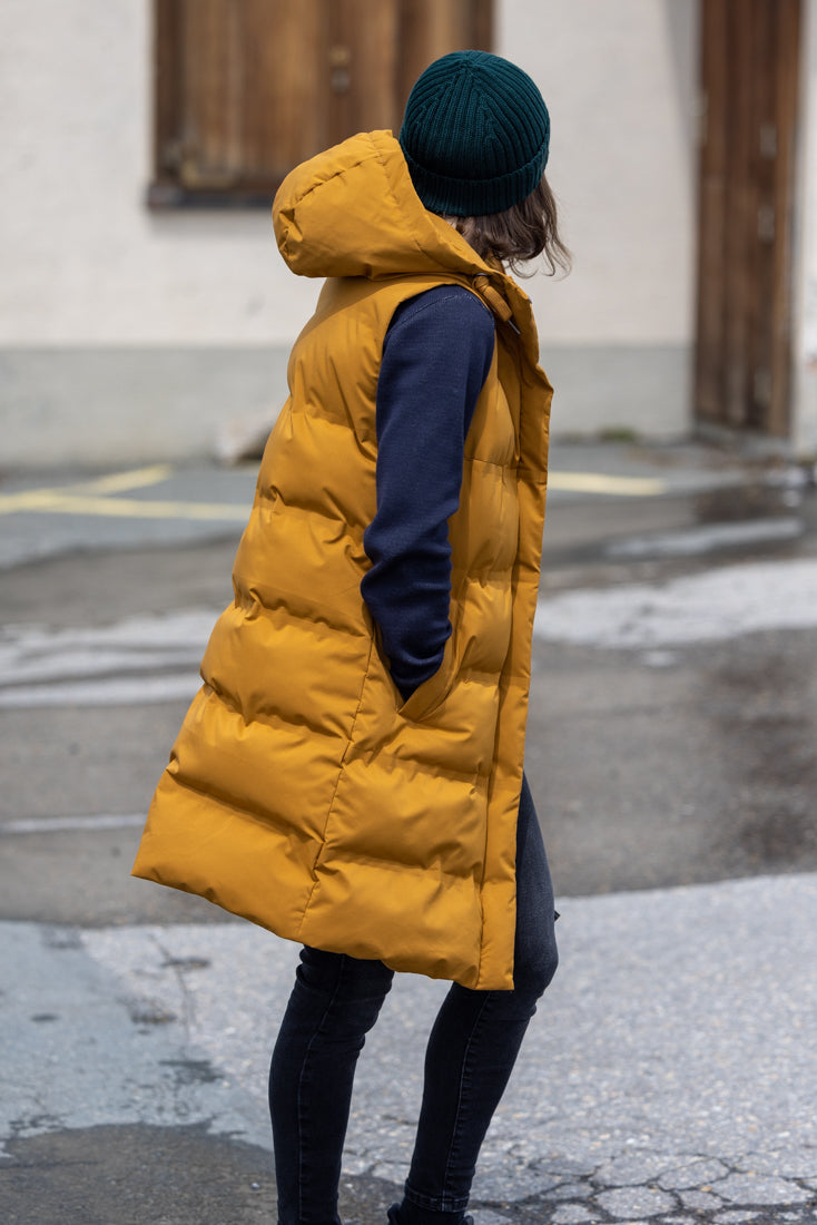 Petra Damen Thermo Gilet lang