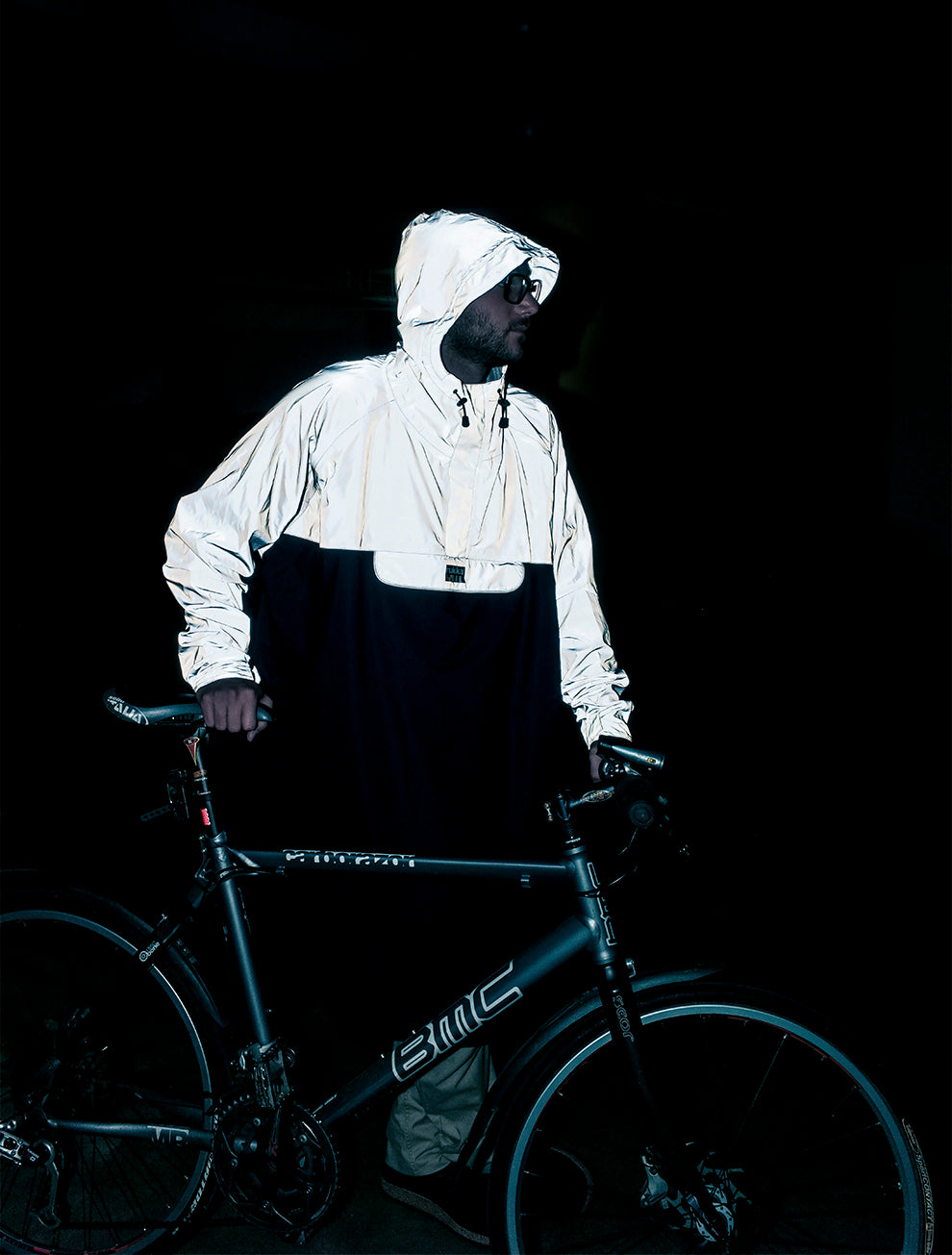 River reflective Poncho