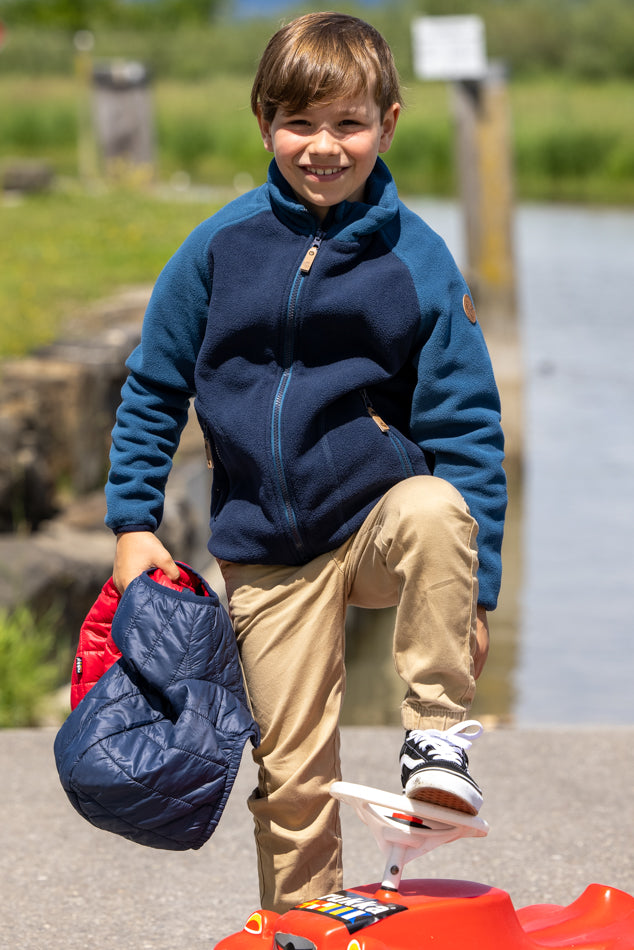 Ravi Kinder Fleece Jacke
