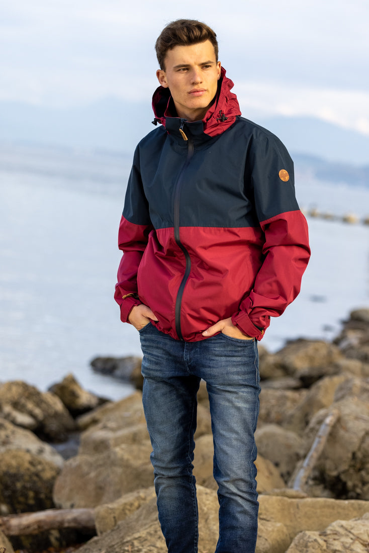 Romeo Herren Regenjacke