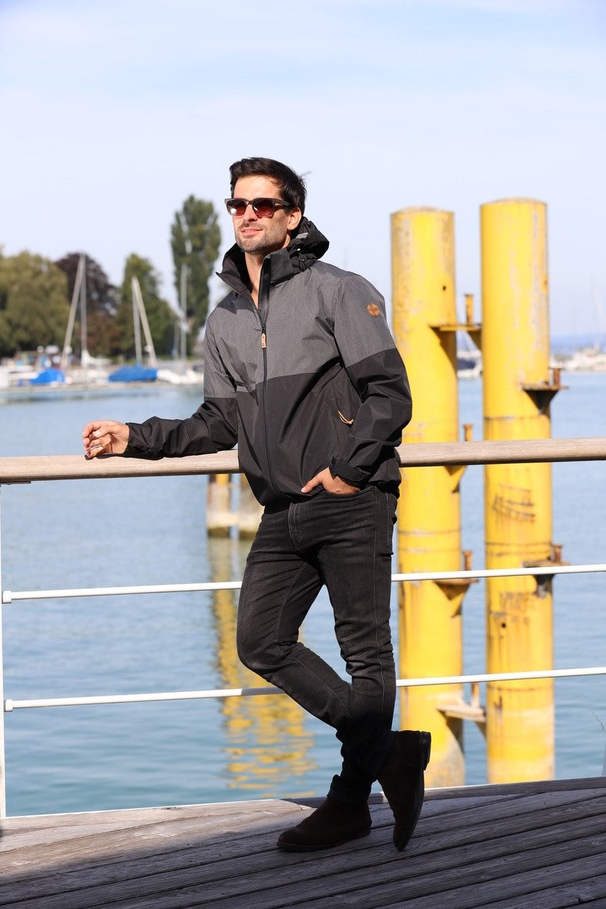 Romeo Herren Regenjacke