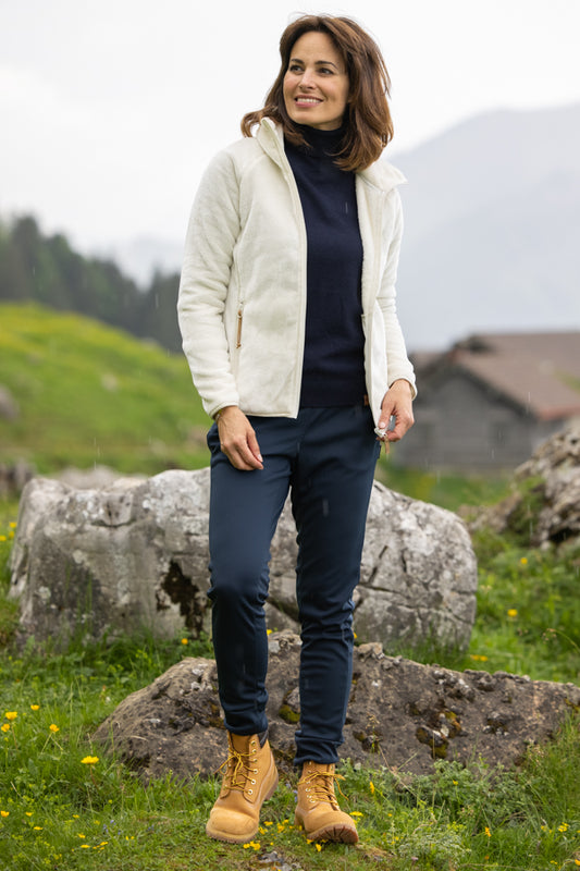 Romy Damen Fleece Jacke