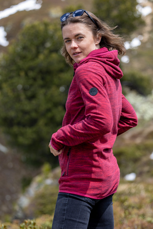 Helga Damen Fleece Hoody