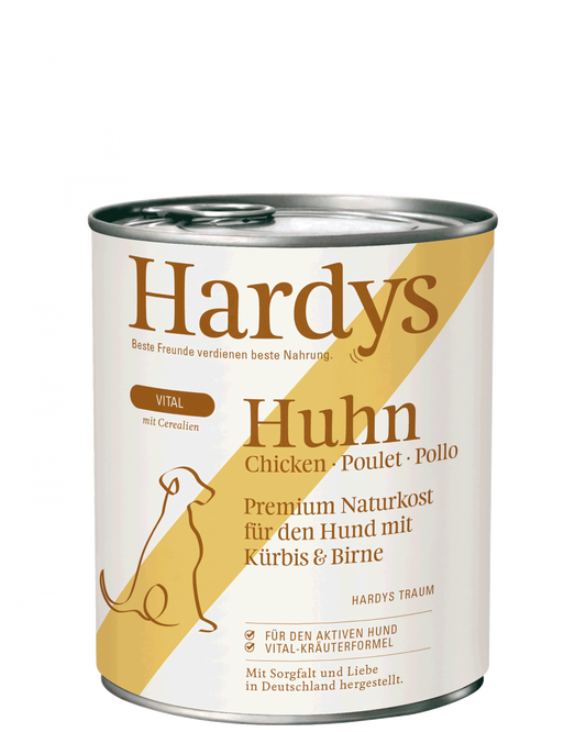 Hardys Vital Huhn mit Kürbis & Birne