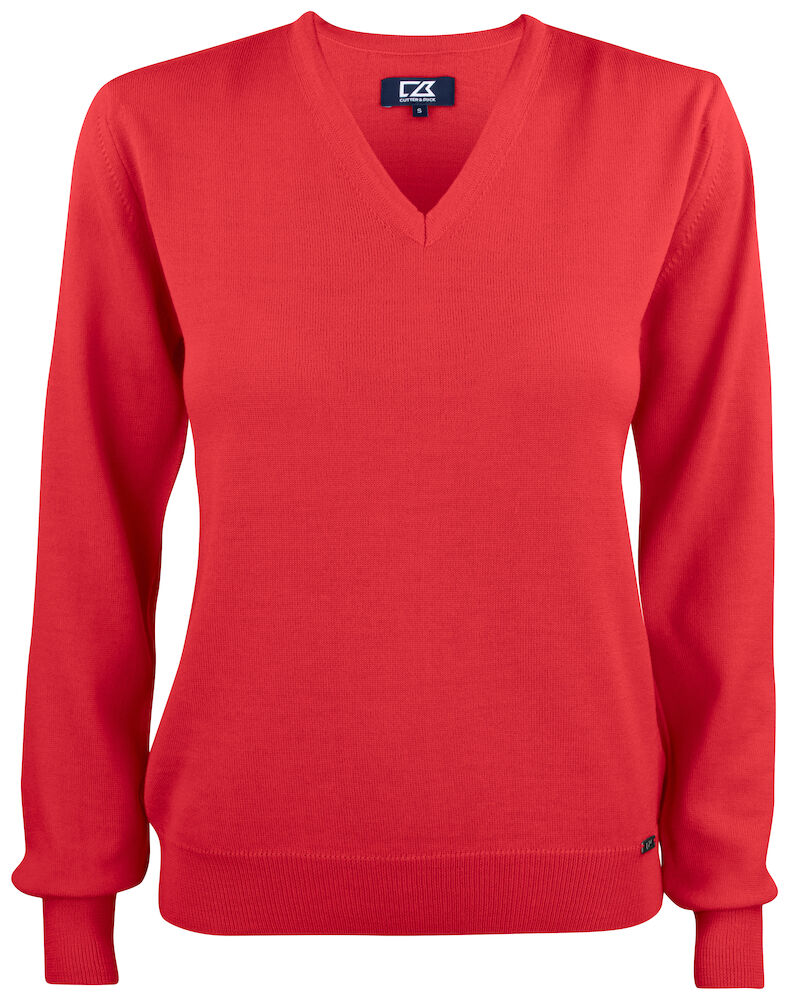 Everett V-neck Strickpullover Damen