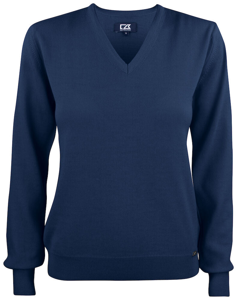 Everett V-neck Strickpullover Damen