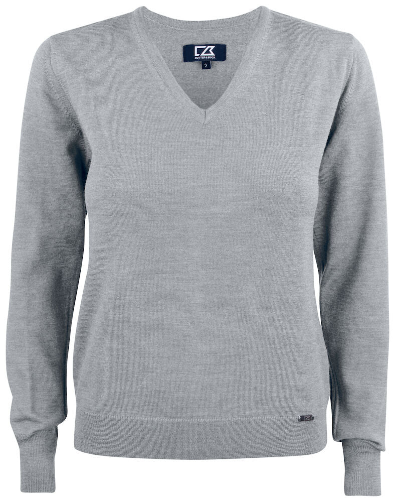Everett V-neck Strickpullover Damen