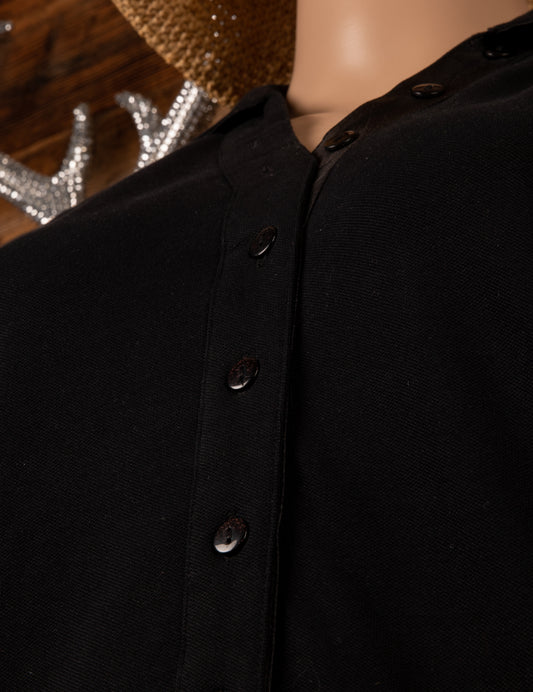 Lou Blouse Langarm - Farbe black