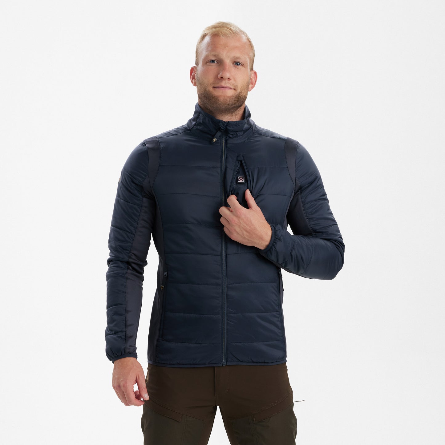 Heat wattierte Jacke Herren