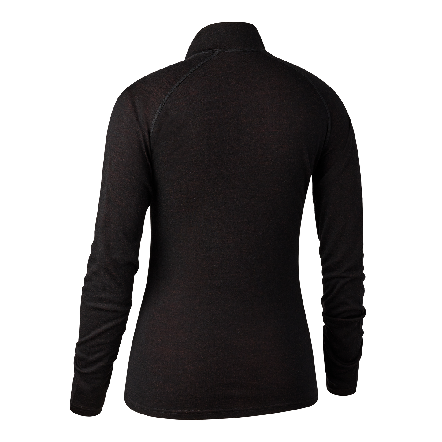 Lady Quinn Damen Merino-Unterhemd mit ½-Reißverschluss