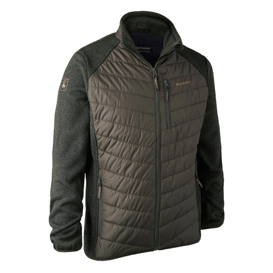 Moor Wattierte Herren Jacke mit Strick