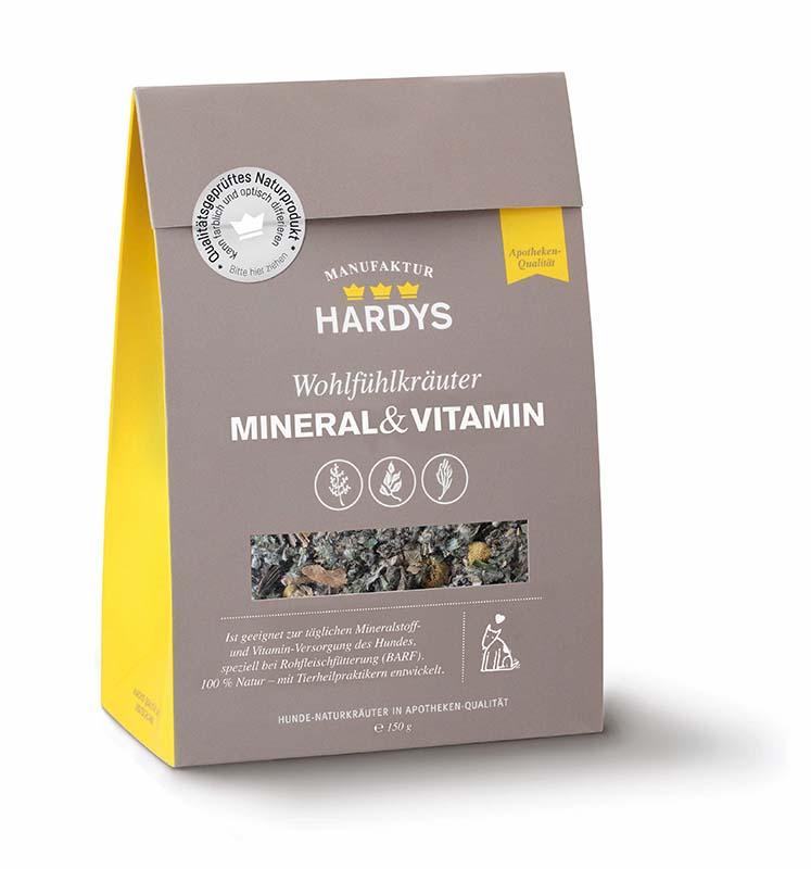 HARDYS Wohlfühlkräuter, Mineral & Vitamin, 1 x 150 g - glücksthaler.ch