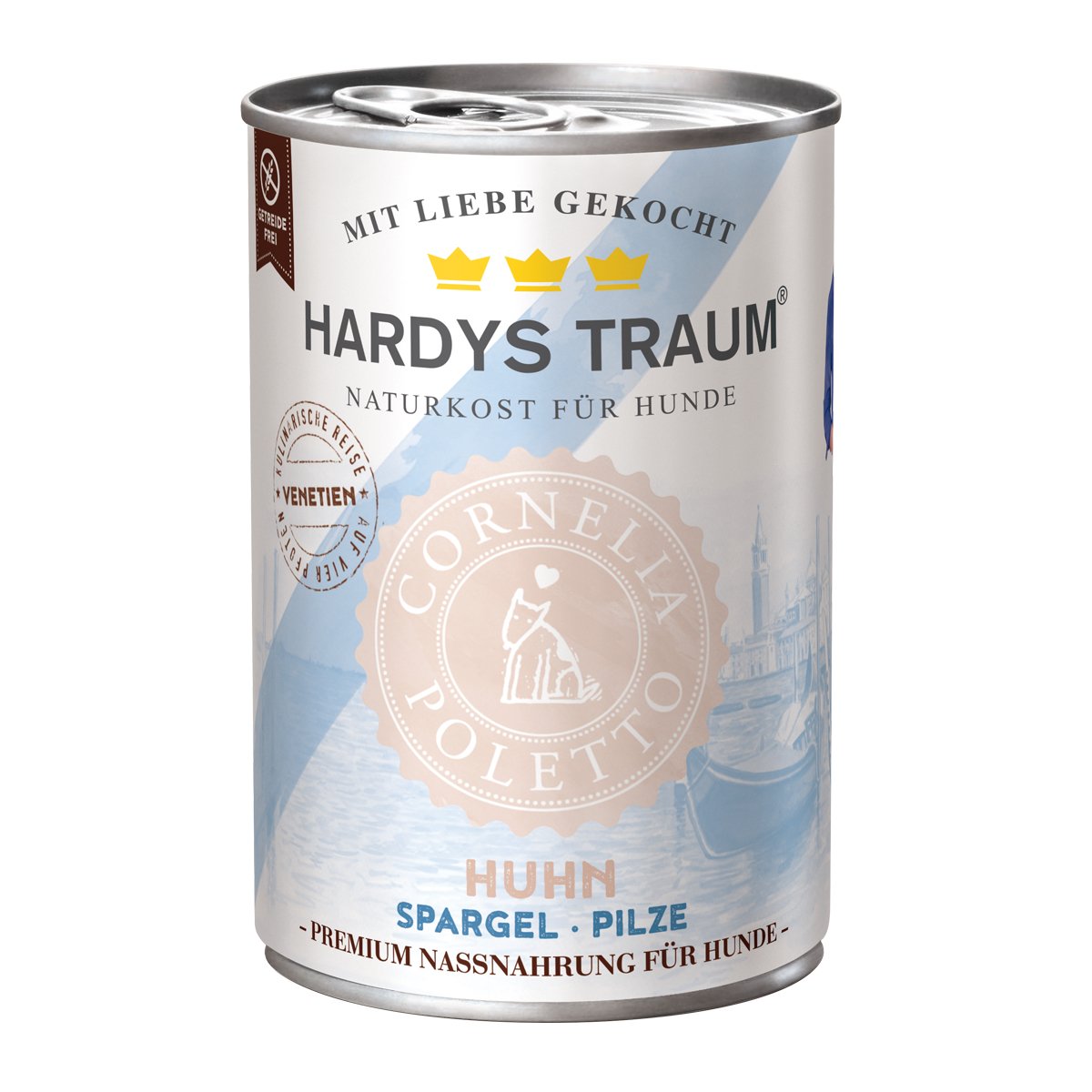 HARDYS TRAUM Edition Cornelia Poletto, Italienreise Venetien, 1 x 400 g - glücksthaler.ch