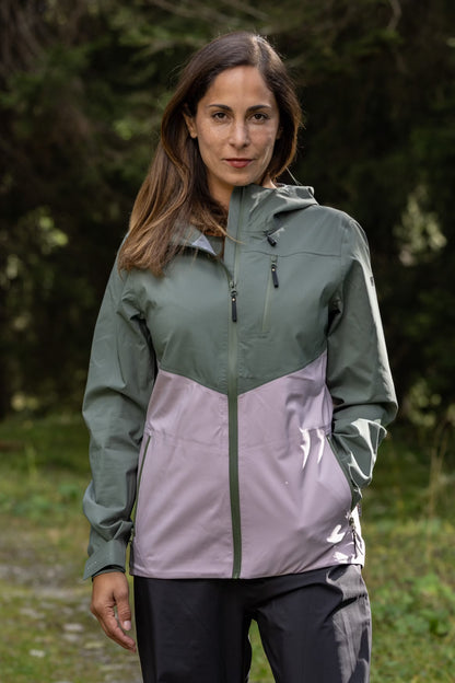 Thea 3 Layer Regenjacke Damen