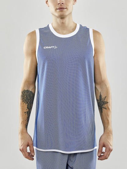 Progress Reversible Basket Singlet Men