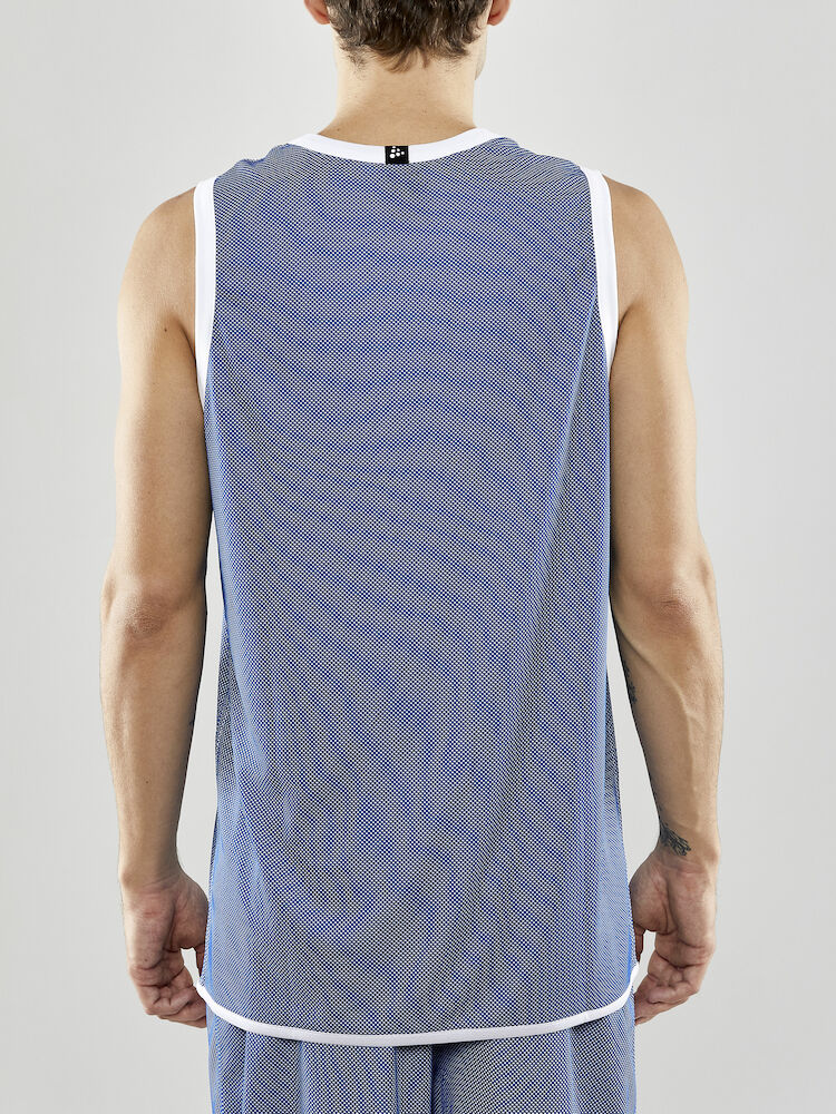 Progress Reversible Basket Singlet Men