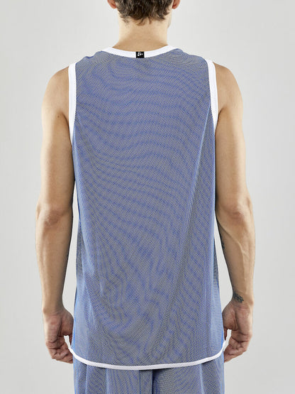 Progress Reversible Basket Singlet Men