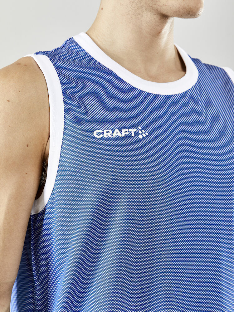 Progress Reversible Basket Singlet Men