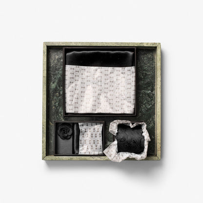 Giftbox Solid Paisley Tie Herren