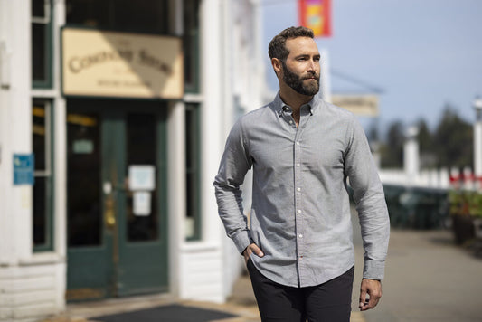 Camicia Oxford Belfair da uomo