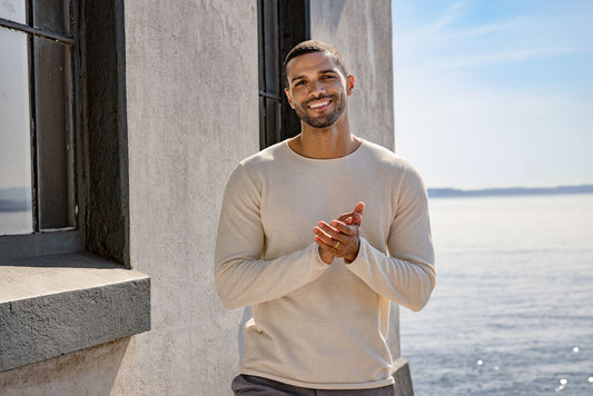 Maglione garofano da uomo