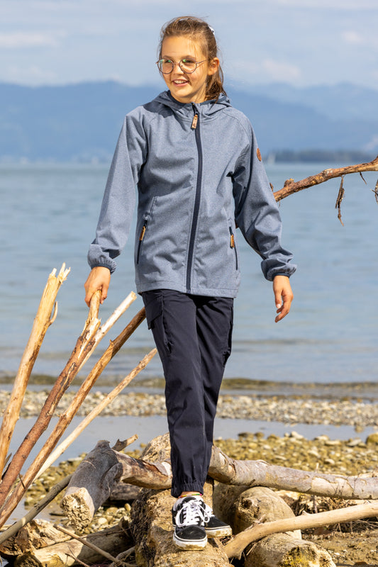 Aino Kinder Soft Shell Jacke