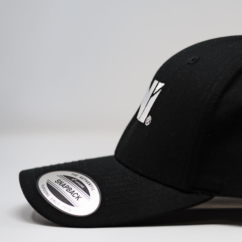 Baseball Cap 6 Panel Snapback Classic mit flacher Stickerei
