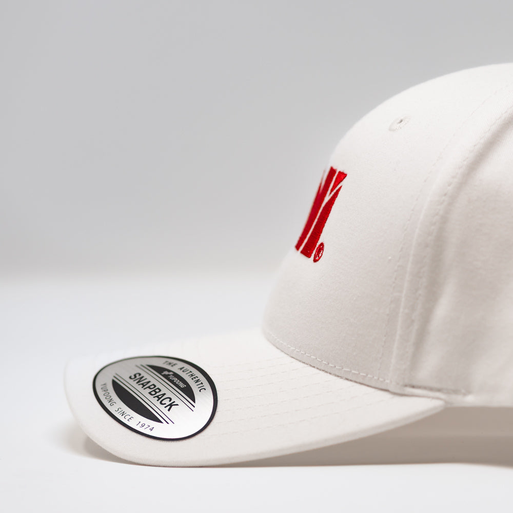 Baseball Cap 6 Panel Snapback Classic mit flacher Stickerei